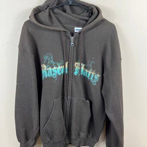Rascal flatts band hoodie zip up medium